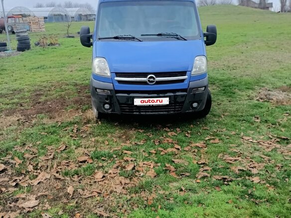 2006 Opel Movano, синий, 1200000 рублей - вид 1