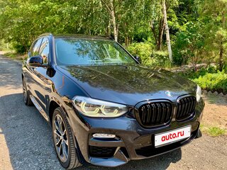 2019 BMW X3 20d xDrive III (G01), синий, 4200000 рублей, вид 2