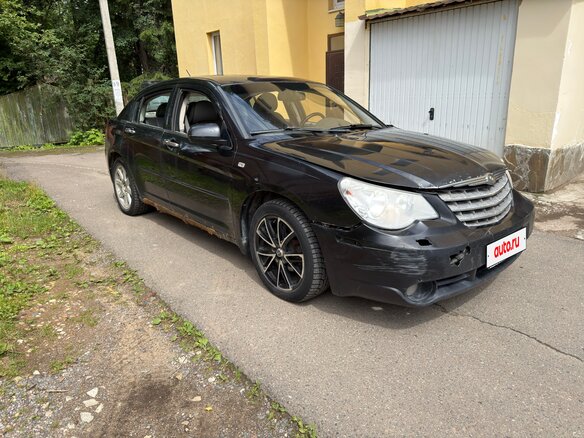 2008 Chrysler Sebring III, чёрный, 350000 рублей