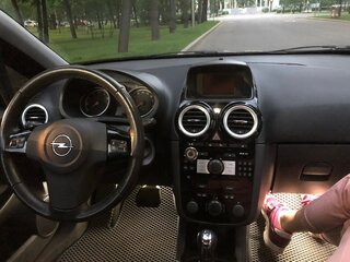 2010 Opel Corsa D Рестайлинг I, чёрный, 400000 рублей, вид 5