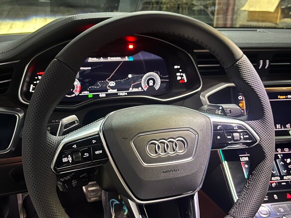 2020 Audi A6 45 TFSI V (C8), чёрный, 5500000 рублей - вид 14