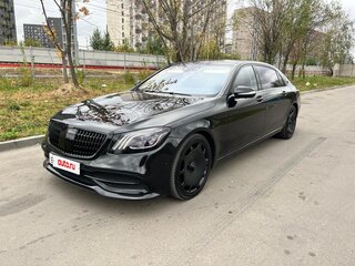 2016 Mercedes-Benz Maybach S-Класс 400 I (X222), чёрный, 4400000 рублей, вид 1