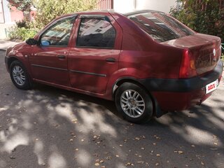 2009 Renault Logan I, пурпурный, 280000 рублей, вид 4