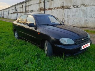 2008 Chevrolet Lanos I, чёрный, 120000 рублей, вид 2