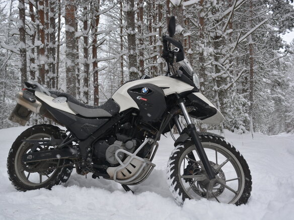 2012 BMW G 650 GS, белый, 600000 рублей - вид 11