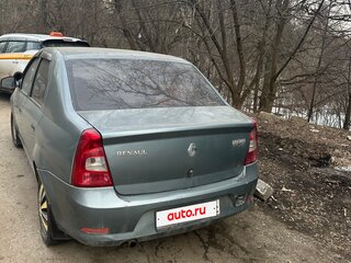 2011 Renault Logan I Рестайлинг, синий, 220000 рублей, вид 4