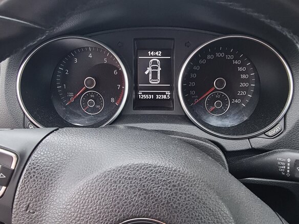 2012 Volkswagen Golf VI, серый, 970000 рублей - вид 11
