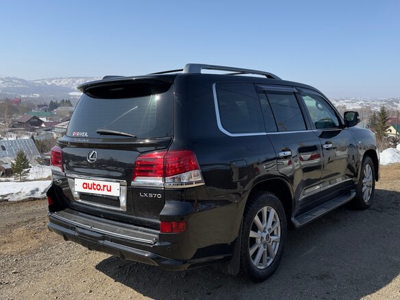 2011 Lexus LX 570 III, чёрный, 3800000 рублей - вид 13