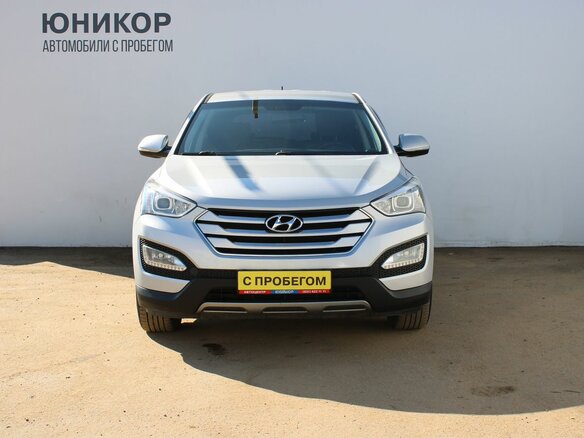 2015 Hyundai Santa Fe III, серебристый, 1709000 рублей - вид 2