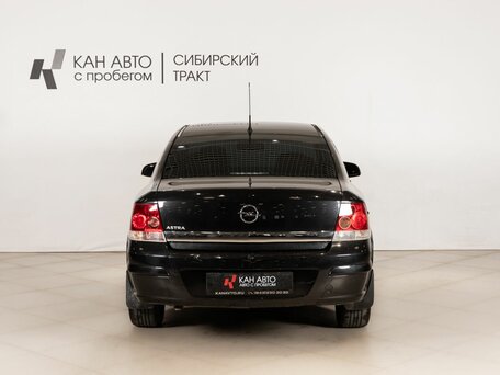 2013 Opel Astra H Рестайлинг, чёрный, 490000 рублей, вид 4