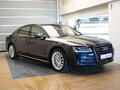 2016 Audi A8 III (D4) Рестайлинг, синий - вид 2