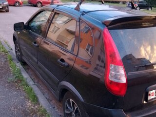 2011 Lada (ВАЗ) Kalina I, чёрный, 180000 рублей, вид 5