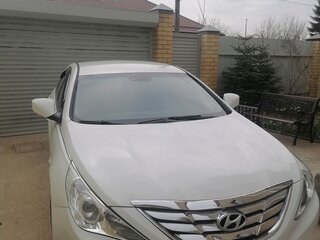 2011 Hyundai Sonata VI (YF), белый, 710000 рублей, вид 2