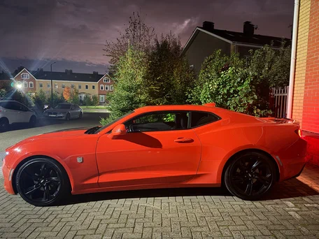 2019 Chevrolet Camaro VI Рестайлинг, оранжевый, 2750000 рублей, вид 3