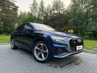 2020 Audi Q8 50 TDI I (4M), синий, 6500000 рублей, вид 1