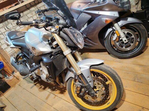 2006 Yamaha FZ1, серебристый, 430000 рублей - вид 15