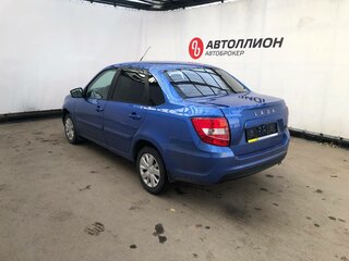 2021 Lada (ВАЗ) Granta I Рестайлинг, синий, 752050 рублей, вид 3