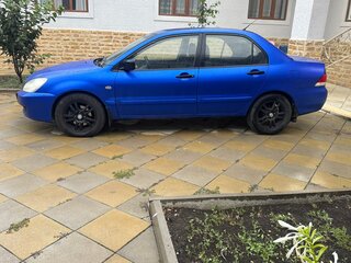 2005 Mitsubishi Lancer IX Рестайлинг, синий, 400000 рублей, вид 3