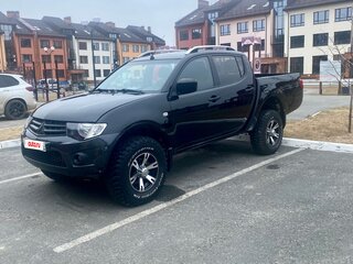 2014 Mitsubishi L200 IV, чёрный, 1200000 рублей, вид 2