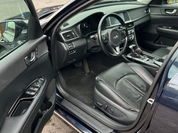 2017 Kia Optima IV, синий, 2100000 рублей - вид 5