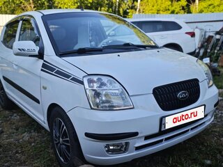 2007 Kia Picanto I, белый, 550000 рублей, вид 2
