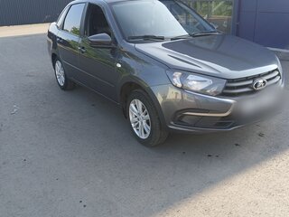 2021 Lada (ВАЗ) Granta I Рестайлинг, серый, 580000 рублей, вид 4