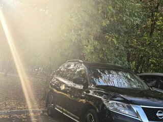 2015 Nissan Pathfinder IV, чёрный, 1400000 рублей, вид 4