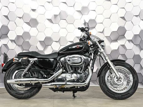 2012 Harley-Davidson Sportster 1200, чёрный, 729000 рублей, вид 3
