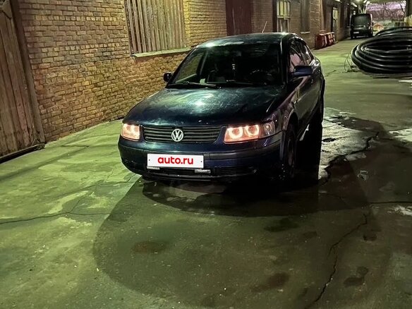 1997 Volkswagen Passat B5, синий, 100000 рублей - вид 7