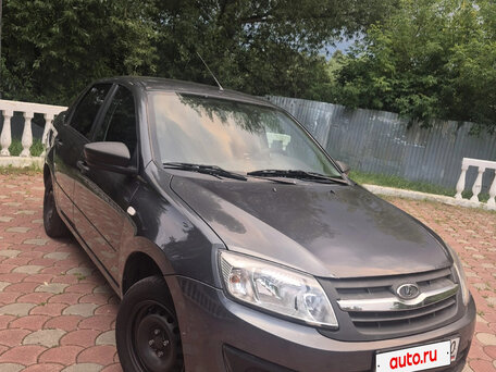 2017 Lada (ВАЗ) Granta I, серый, вид 1