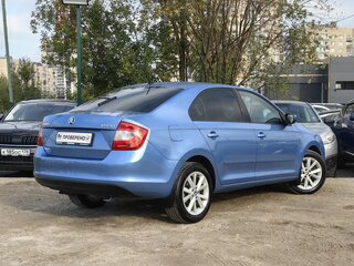 2015 Skoda Rapid I, синий, 809000 рублей, вид 3