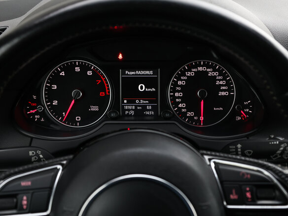 2015 Audi Q5 I (8R) Рестайлинг, синий, 1898000 рублей - вид 12