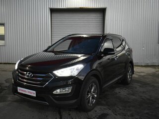 2014 Hyundai Santa Fe III, чёрный, 1599000 рублей, вид 1