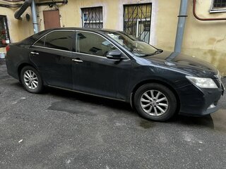 2012 Toyota Camry VII (XV50), чёрный, 1250000 рублей, вид 4