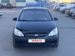 2009 Hyundai Getz I Рестайлинг, чёрный, 465000 рублей, вид 2