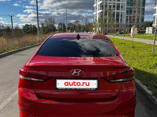 2017 Hyundai Elantra VI (AD), оранжевый, 1000000 рублей, вид 4