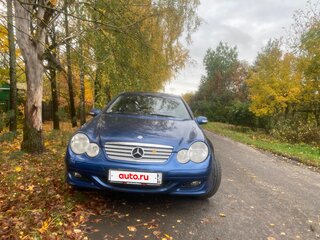 2006 Mercedes-Benz C-Класс 180 II (W203) Рестайлинг, синий, 510000 рублей, вид 3