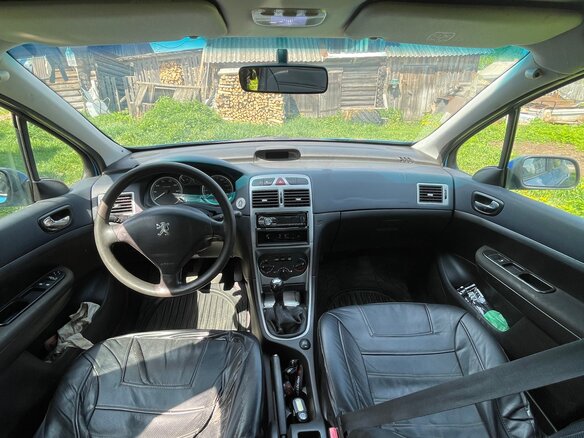 2004 Peugeot 307 I, синий, 250000 рублей - вид 12