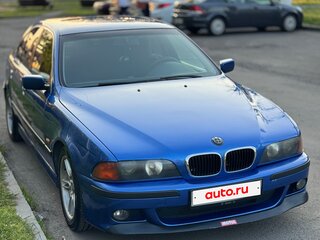 1996 BMW 5 серии 523i IV (E39), синий, 490000 рублей, вид 2