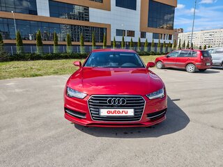2014 Audi A7 I (4G) Рестайлинг, красный, 2399000 рублей, вид 2