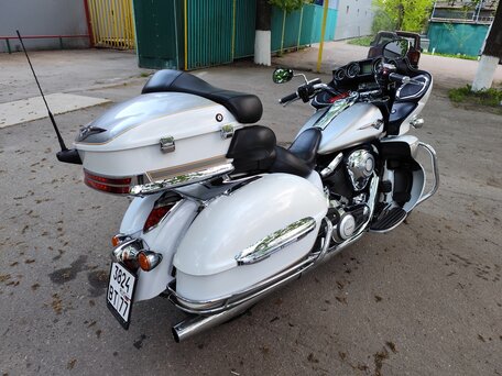 2013 Kawasaki VN1700 Vulcan, белый, 800000 рублей, вид 5