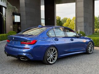 2019 BMW 3 серии 320d VII (G2x), синий, 3150000 рублей, вид 3