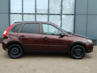 2013 Lada (ВАЗ) Kalina II, красный, 215000 рублей, вид 4