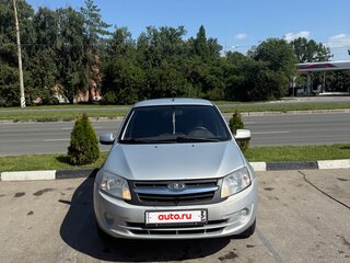 2013 Lada (ВАЗ) Granta I, серебристый, 360000 рублей, вид 1