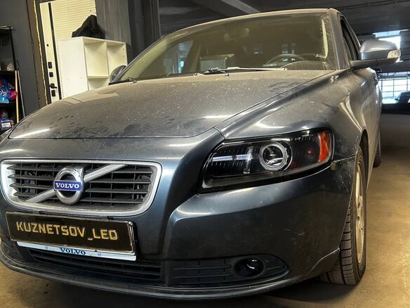 2011 Volvo S40 II Рестайлинг, синий, 600000 рублей - вид 5