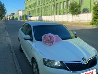 2014 Skoda Rapid I, белый, 800000 рублей, вид 1
