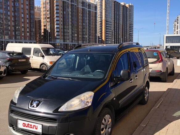 2011 Peugeot Partner II, чёрный, 714000 рублей