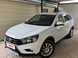 2018 Lada (ВАЗ) Vesta SW Cross I, белый, 1150000 рублей, вид 2