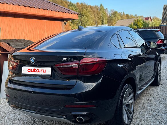 2016 BMW X6 30d II (F16), чёрный, 3959000 рублей - вид 4
