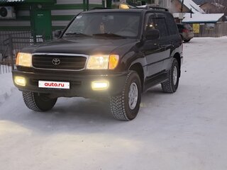 2001 Toyota Land Cruiser 100 Series, чёрный, 1700000 рублей, вид 1